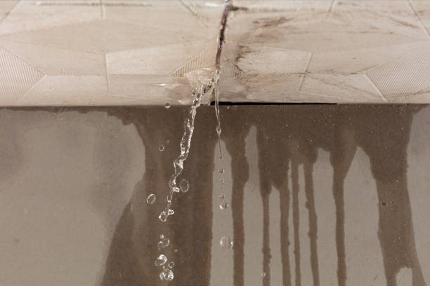 Professional Burst Pipe Cleanup technician working in Mayview, MO